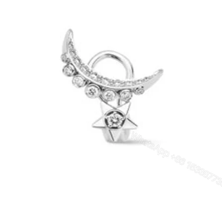 CHANEL LUNE DE CHANEL SINGLE CLIP EARRINGS — view 1