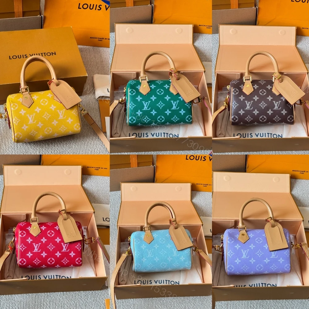 View 7 of Louis Vuitton Nano Speedy Yellow 16Cm