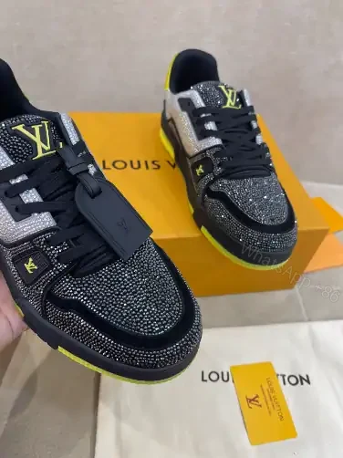 View 7 of LOUIS VUITTON TRAINER SNEAKERS IN BLACK – LSVT394