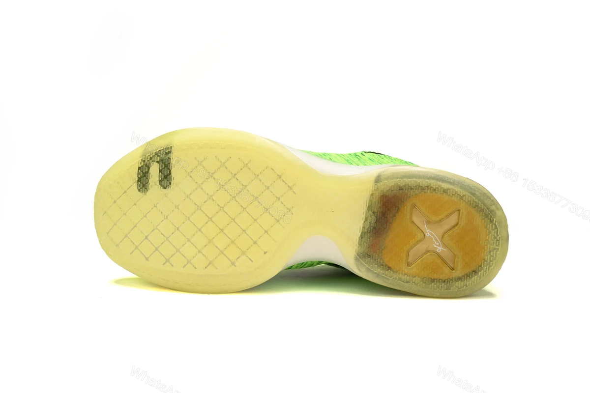 View 8 of Nike Kobe 10 Elite iD 'Grinch' 802817-901