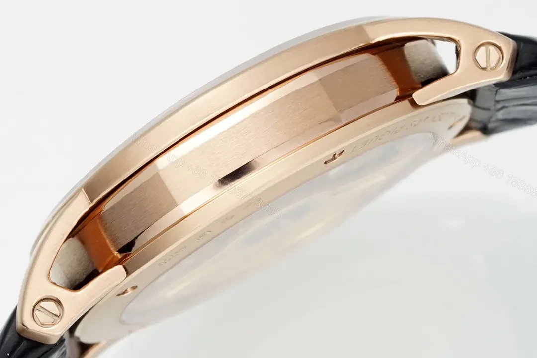 View 9 of APS Factory Audemars Piguet CODE 11.59 Blue Dial Three-Hand Automatic Watch – Rose Gold and Stainless Steel, 41mm