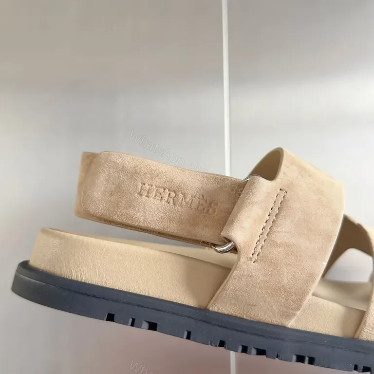 View 6 of Elegant Suede Sandals: Architected Comfort for All-Day Style