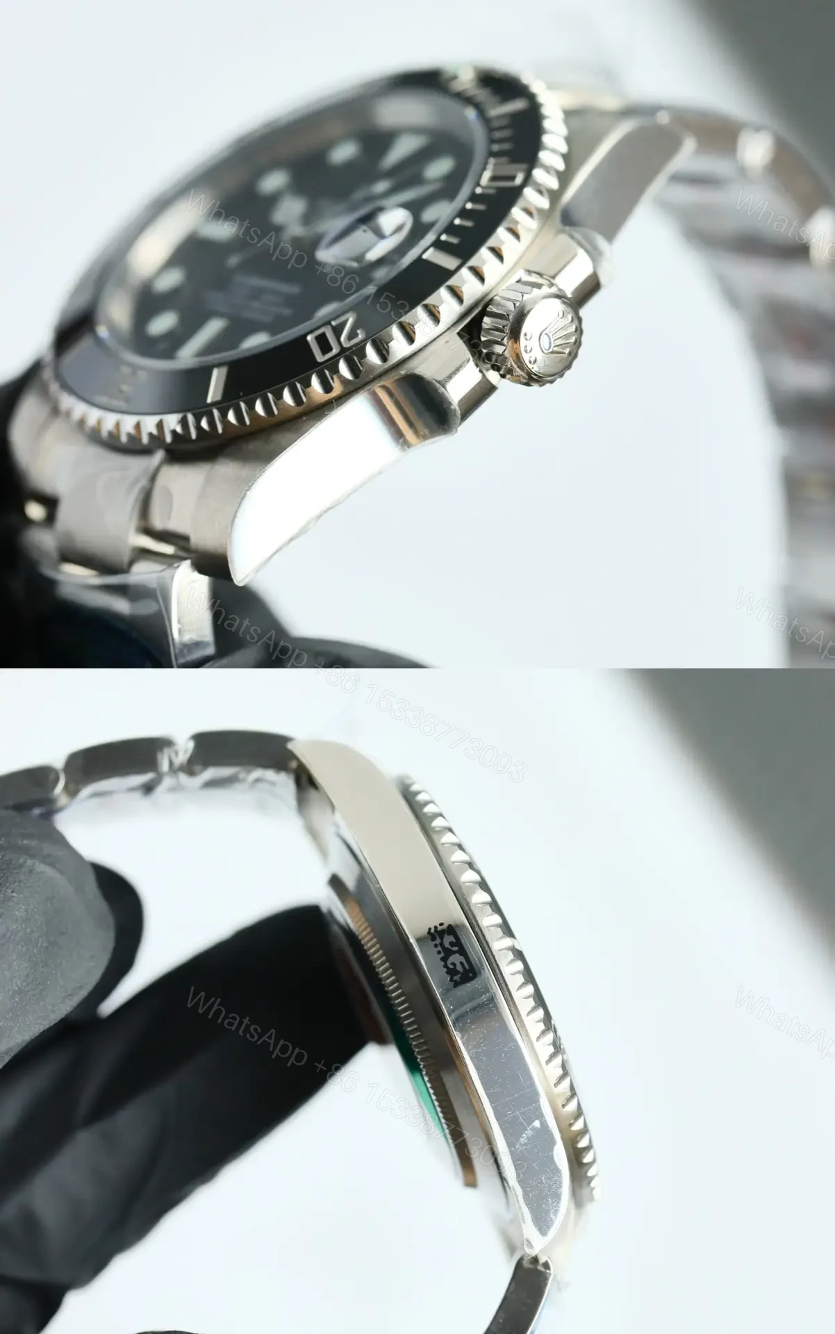 View 5 of Rolex Submariner Date 41 Black Cerachrom Stainless Steel 126610LN-0001