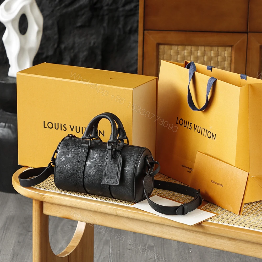 View 9 of 高仿LV*Keepall25系列M28369男士單肩包免檢版