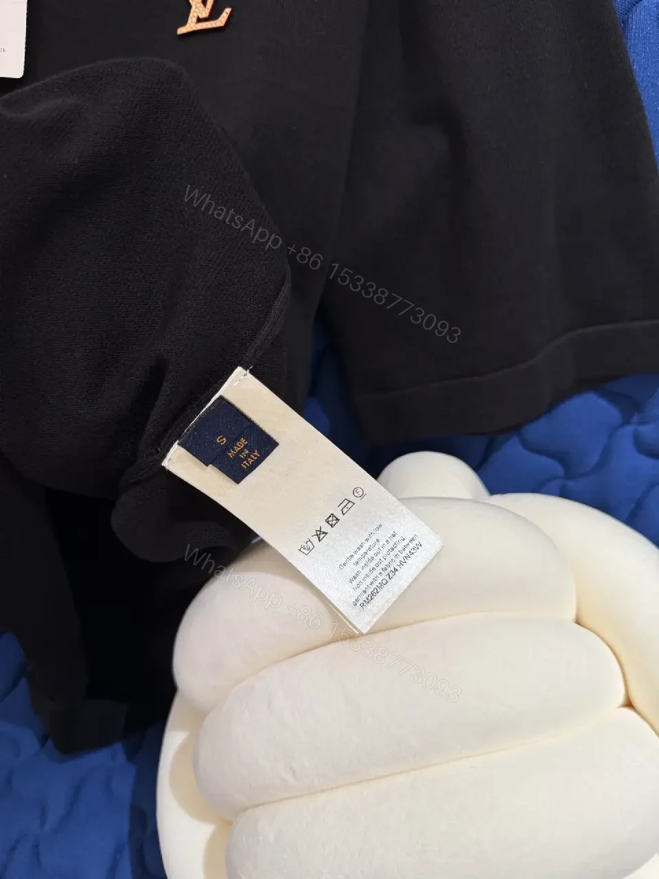 View 3 of Polished Polo: Subtle LV-Inspired Signature Polo Shirt