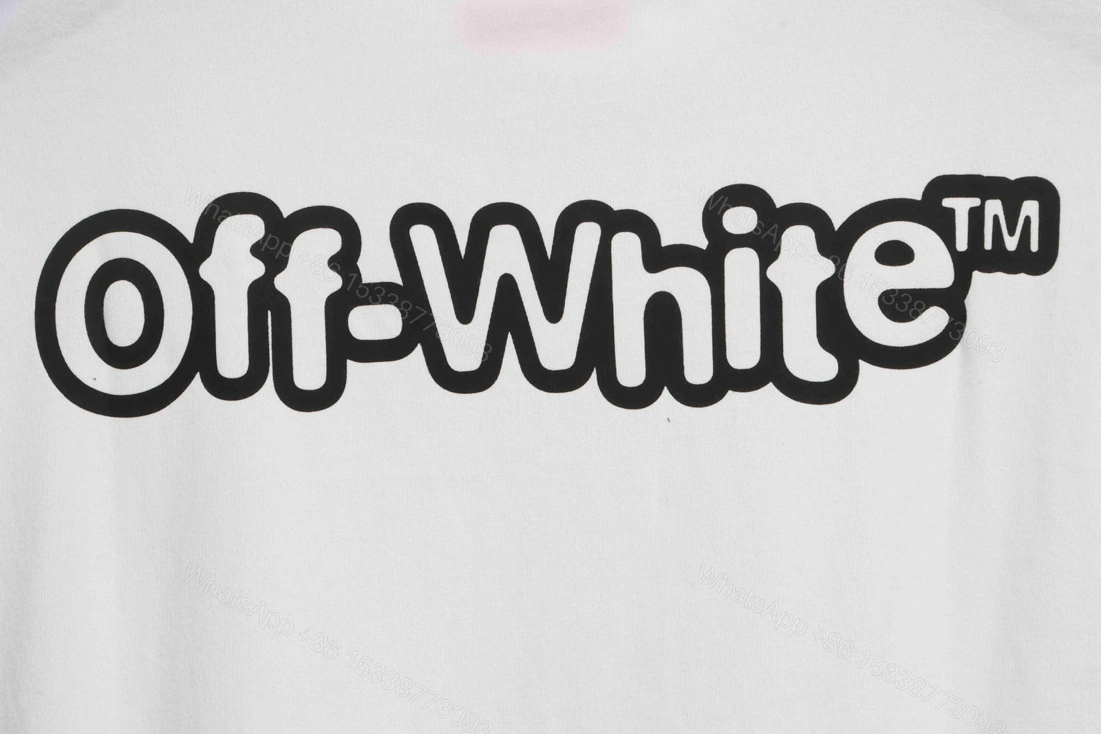 View 8 of Off-White Simple Logo White T-Shirt