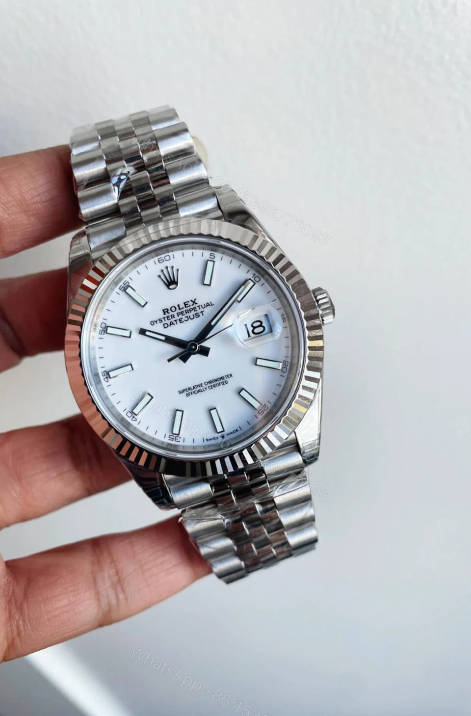 View 6 of SS VS Factory 1:1 Rolex DateJust 41 Best Edition 904L Steel White Dial