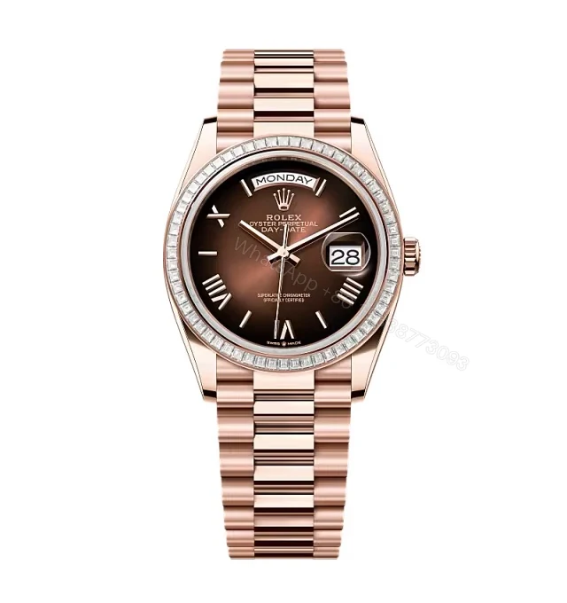 Superclone Rolex Day-Date Brown Ombré Dial 128395tbr-0024 36 mm — view 1
