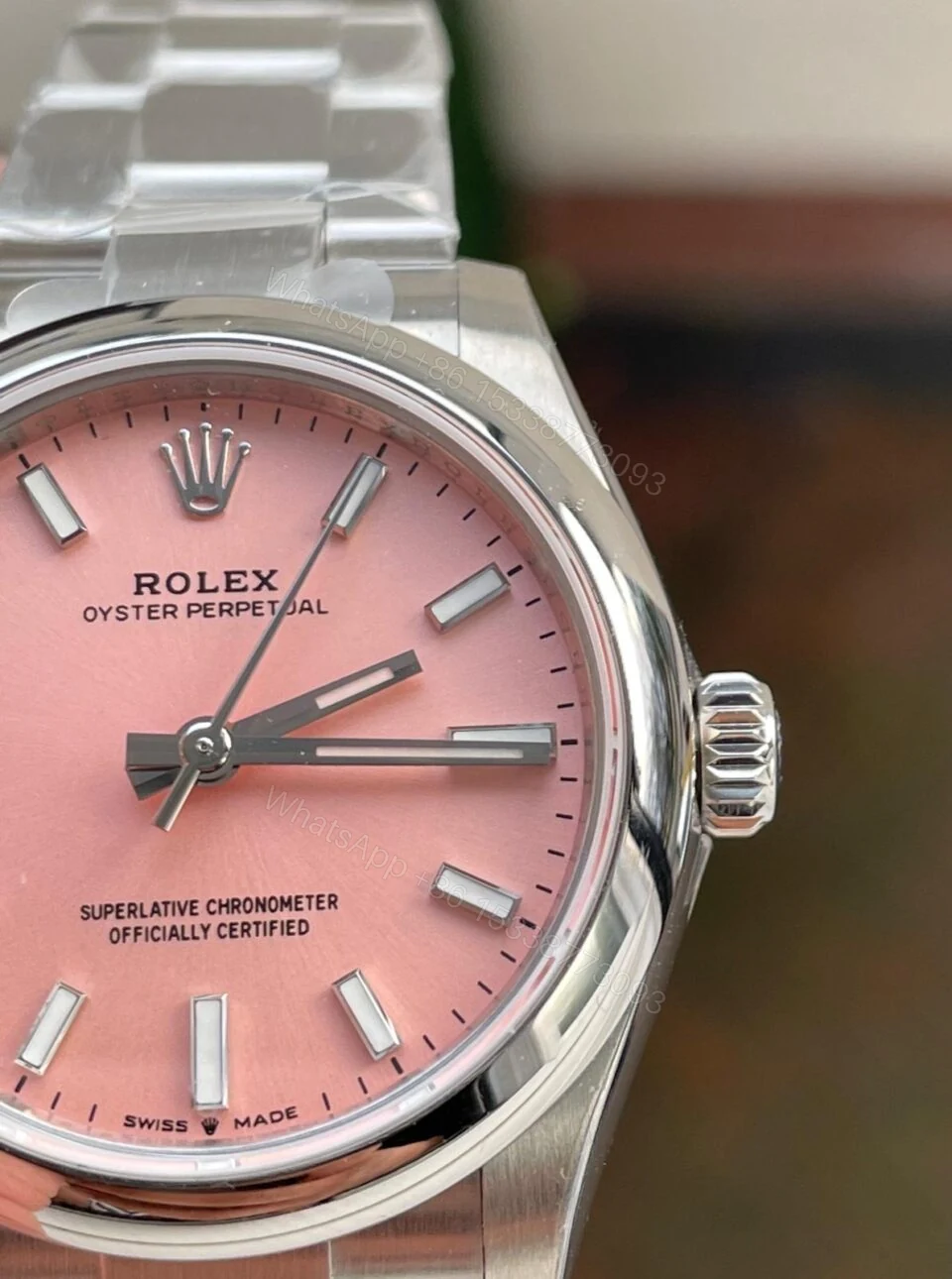 View 4 of EWF Factory 1:1 Rolex Oyster Perpetual 31mm 277200 Best Edition PINK Dial