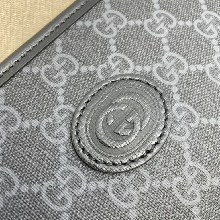 View 2 of Monogram GG Canvas Clutch: Luxury Everyday Compact Bag