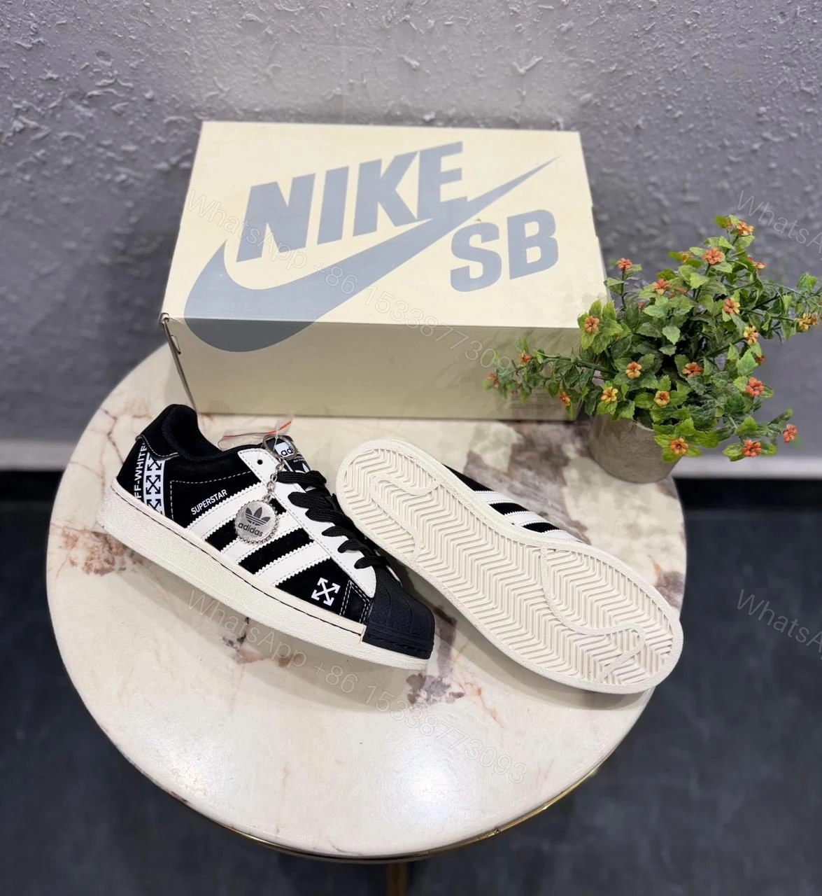 View 9 of First Copy Adidas Superstar Off White
