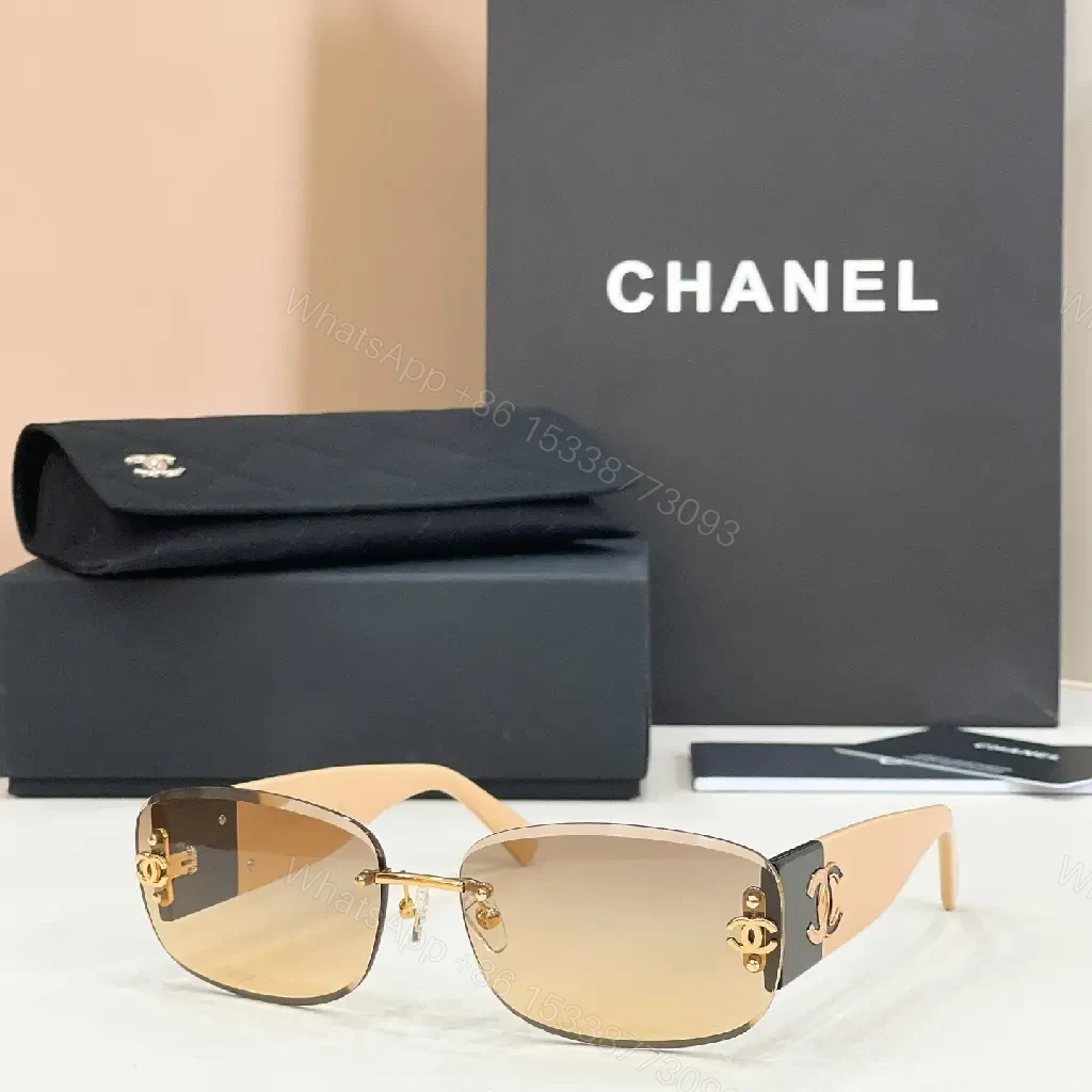 View 10 of Quilted-Frame Sunglasses: Luxe Comfort with UV400 Protection