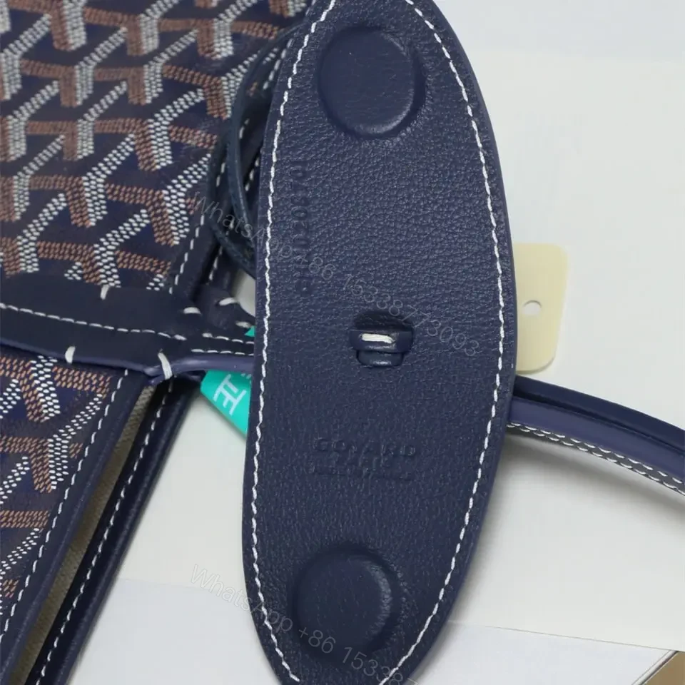 View 17 of 高仿Goyard*STLOUIP3滿印Tote手提袋藍色免檢版小號