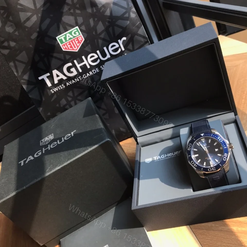 View 9 of TAG Heuer Aquaracer Quartz Watch 41MM Sapphire Crystal Stainless Steel Bracelet Premium Edition TAG-AQUA-QZ-SS-41