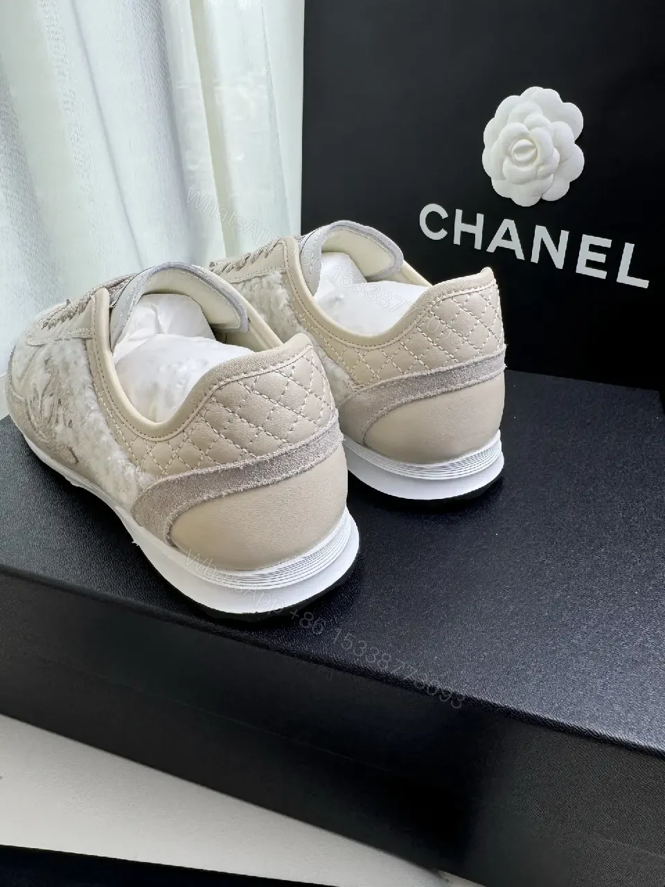 View 8 of Cozy Knit Sneaker: Luxe Texture, All-Day Comfort, High-Top