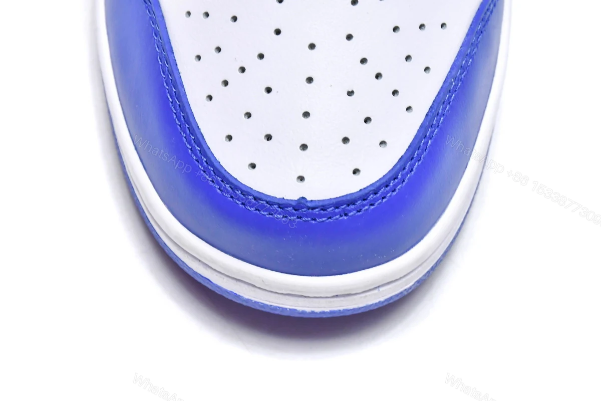 View 3 of Nike Dunk Low GS Game Royal Crimson CW1590-104