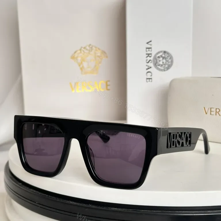 View 3 of Bold Navy Geometry Sunglasses - Premium Acetate, Polarized Lenses