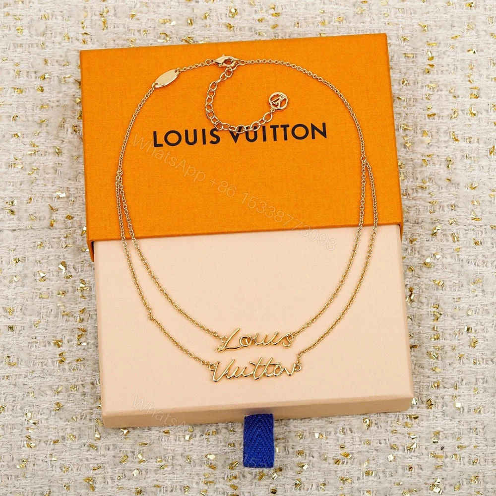 View 6 of LV Script necklace
