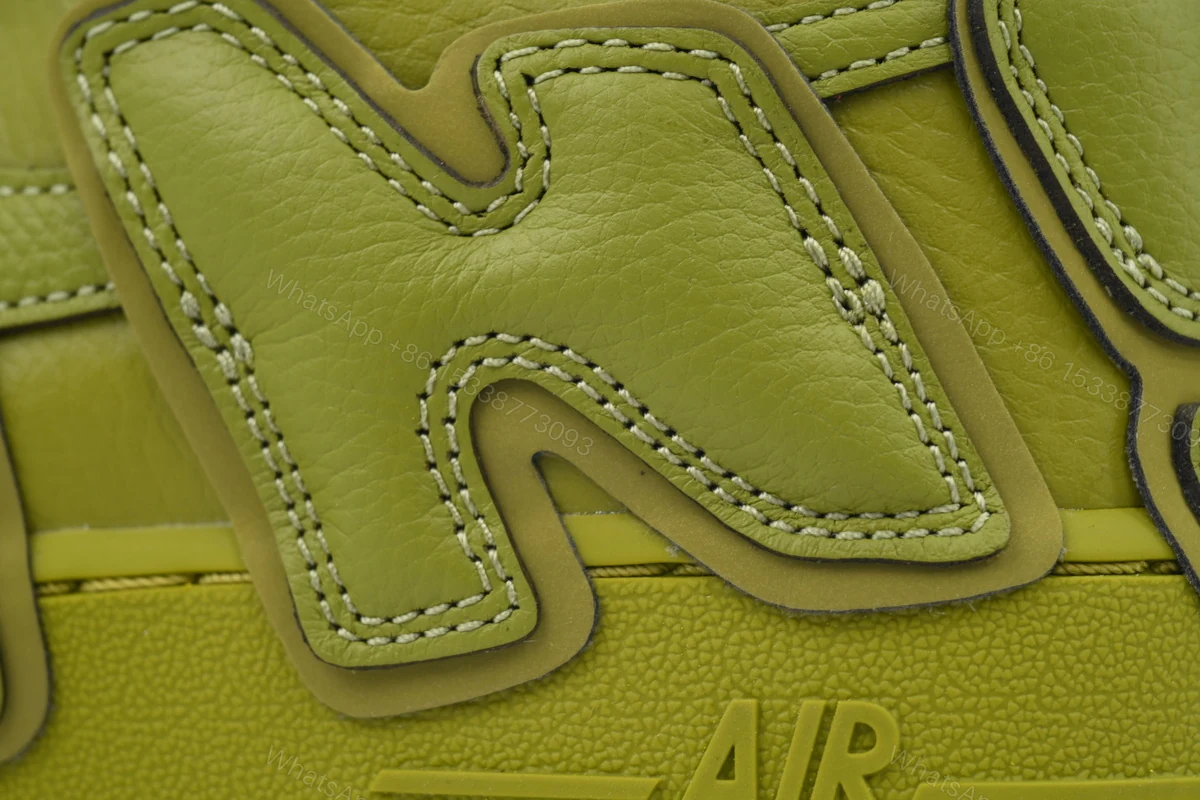 View 2 of Nike Air Force 1 Low Cactus Plant Flea Market x Air Force 1 Low Premium 'Moss' FQ7069-300