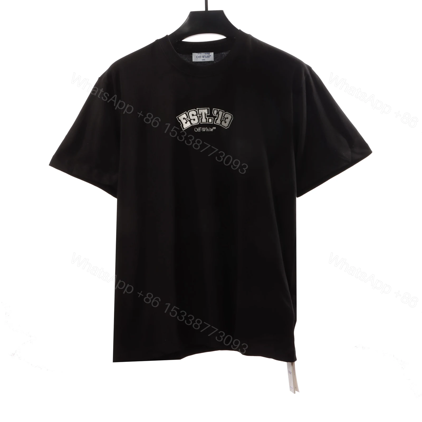 View 2 of Off-White Multiple Logos Black T-Shirt