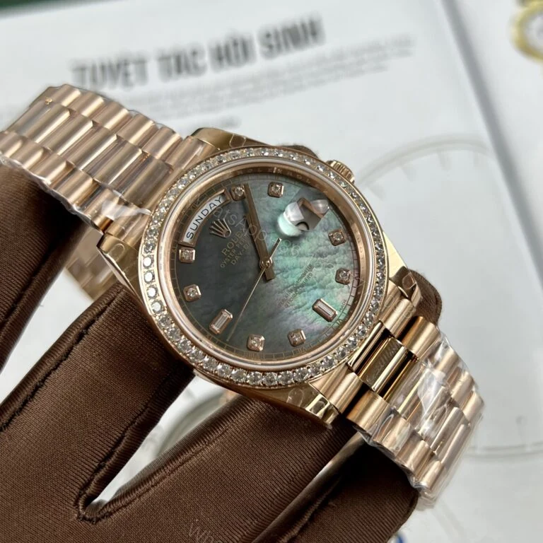 View 5 of Day-Date 40mm Super Clone Mother Of Pearl Dial