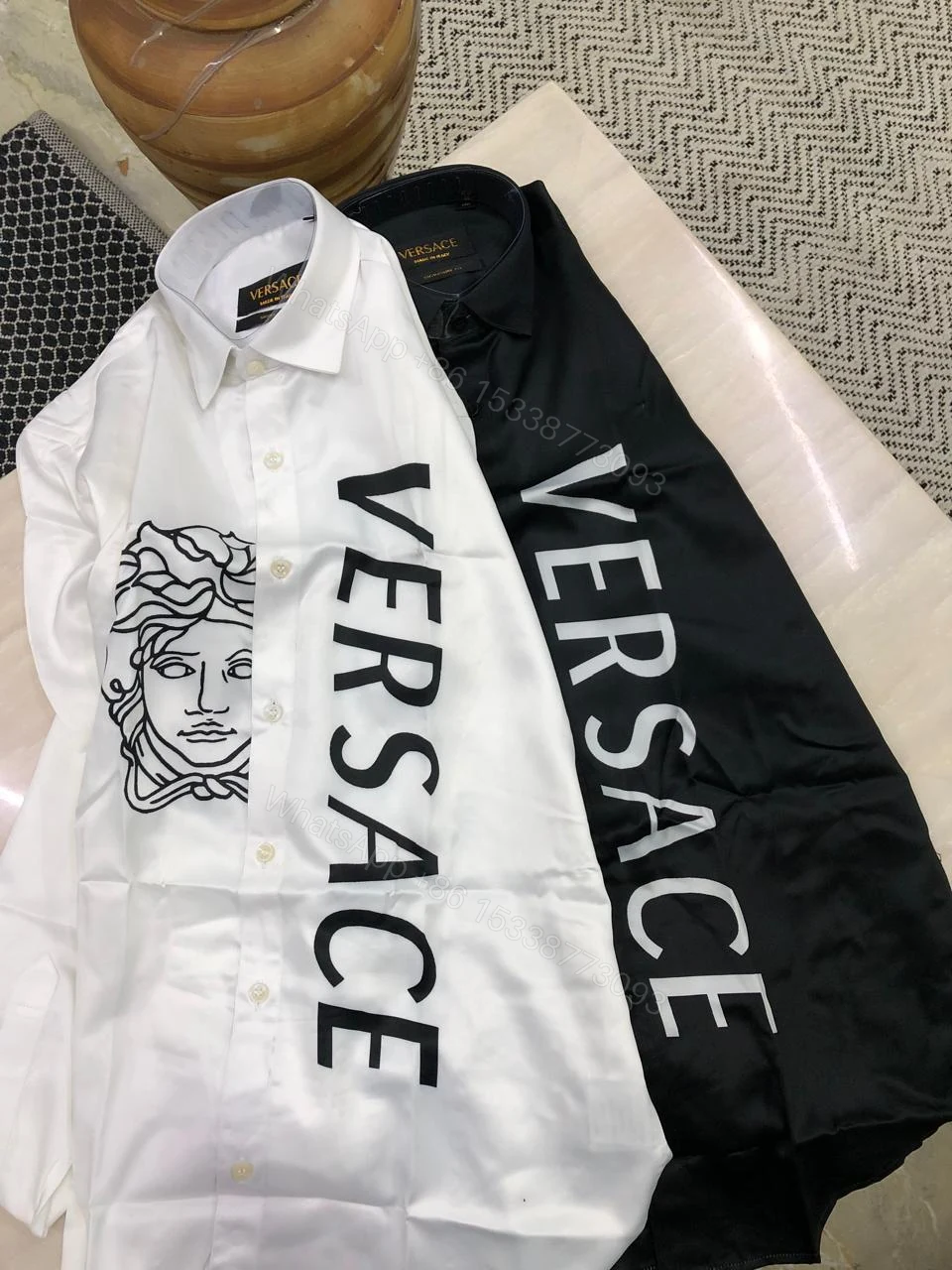 View 10 of FIRST COPY VERSACE IMPORTED COTTON SHIRTS