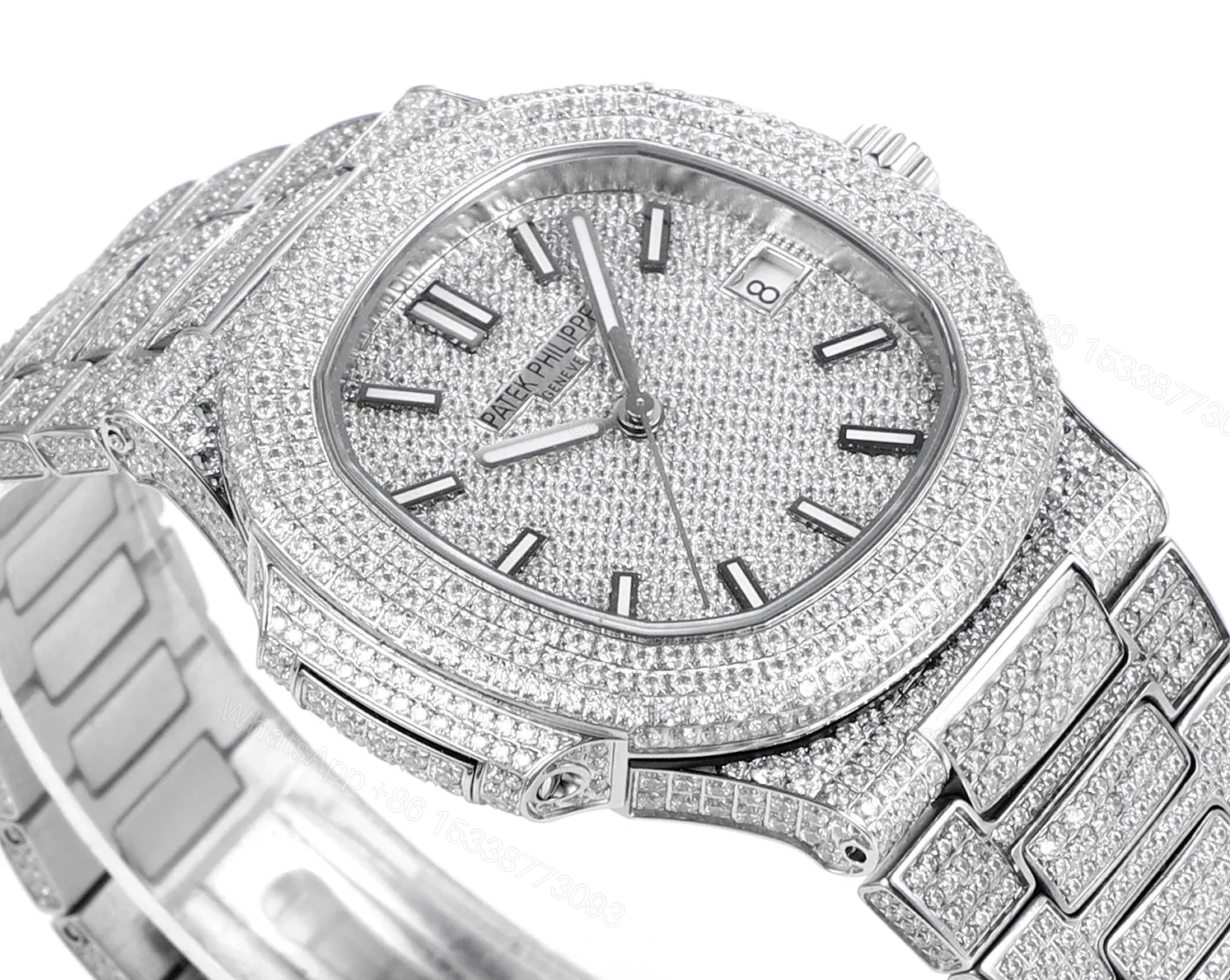 View 3 of Patek Philippe Nautilus Platinum Watch