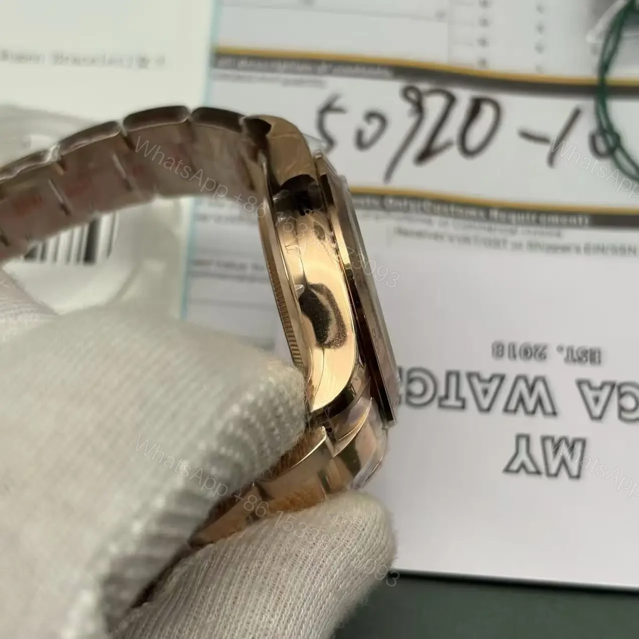 View 5 of Rolex Daytona Rose Gold Swiss Made Clone 116505/1
