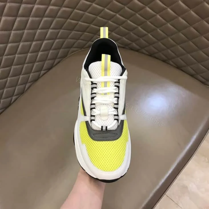 View 4 of B22 SNEAKER TECHNICAL MESH WITH AND CALFSKIN – CD97