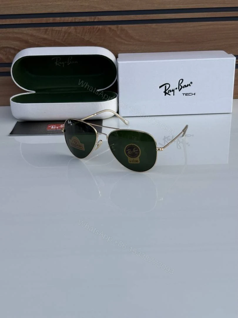 First Copy Rayban 3026 Golden Green — view 1