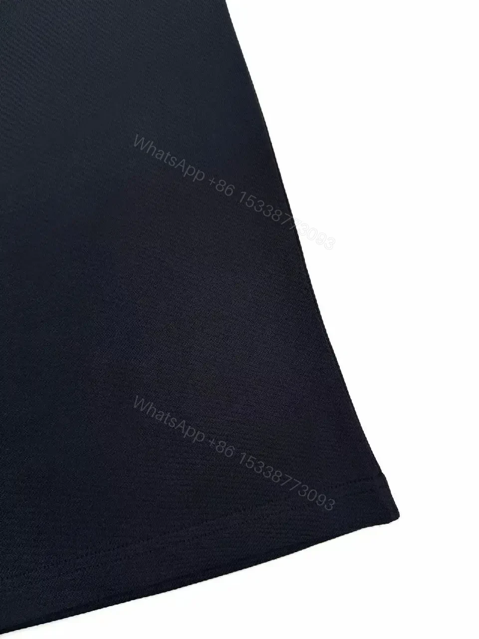 View 5 of Navy Cotton Logo Tee - Premium Streetwear Essential