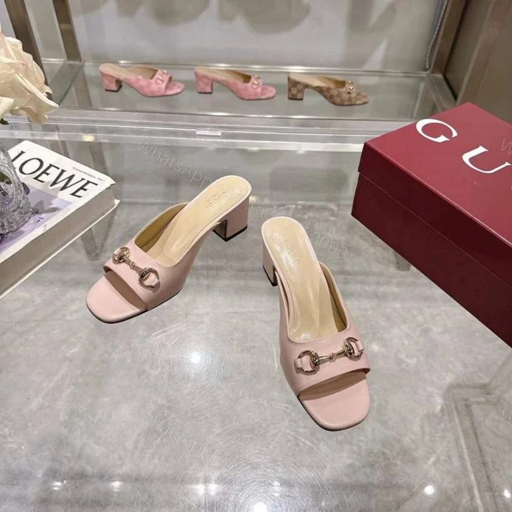 View 3 of GUCCI WOMEN HORSEBIT SLIDE LIGHT PINK 816607 C9D00 6809
