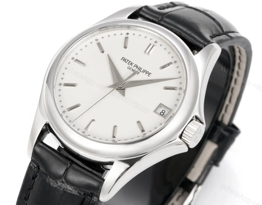 View 5 of Patek Philippe Calatrava 5196 White Gold Silver 5196G-001