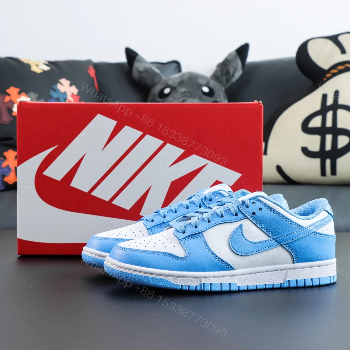 Nike Dunk Low UNC (2021) Reps — view 1