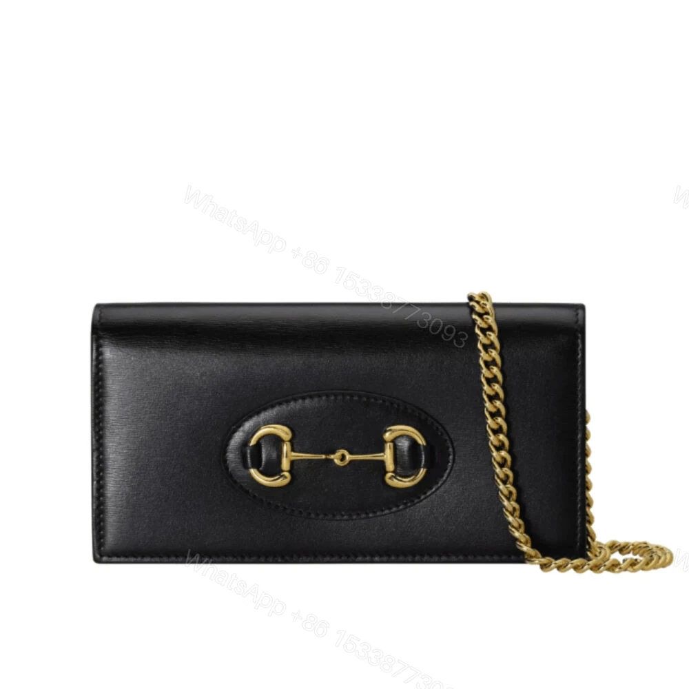 Gucci Horsebit 1955 Wallet With Chain Black 20Cm 621892 0YK0G 1000 — view 1