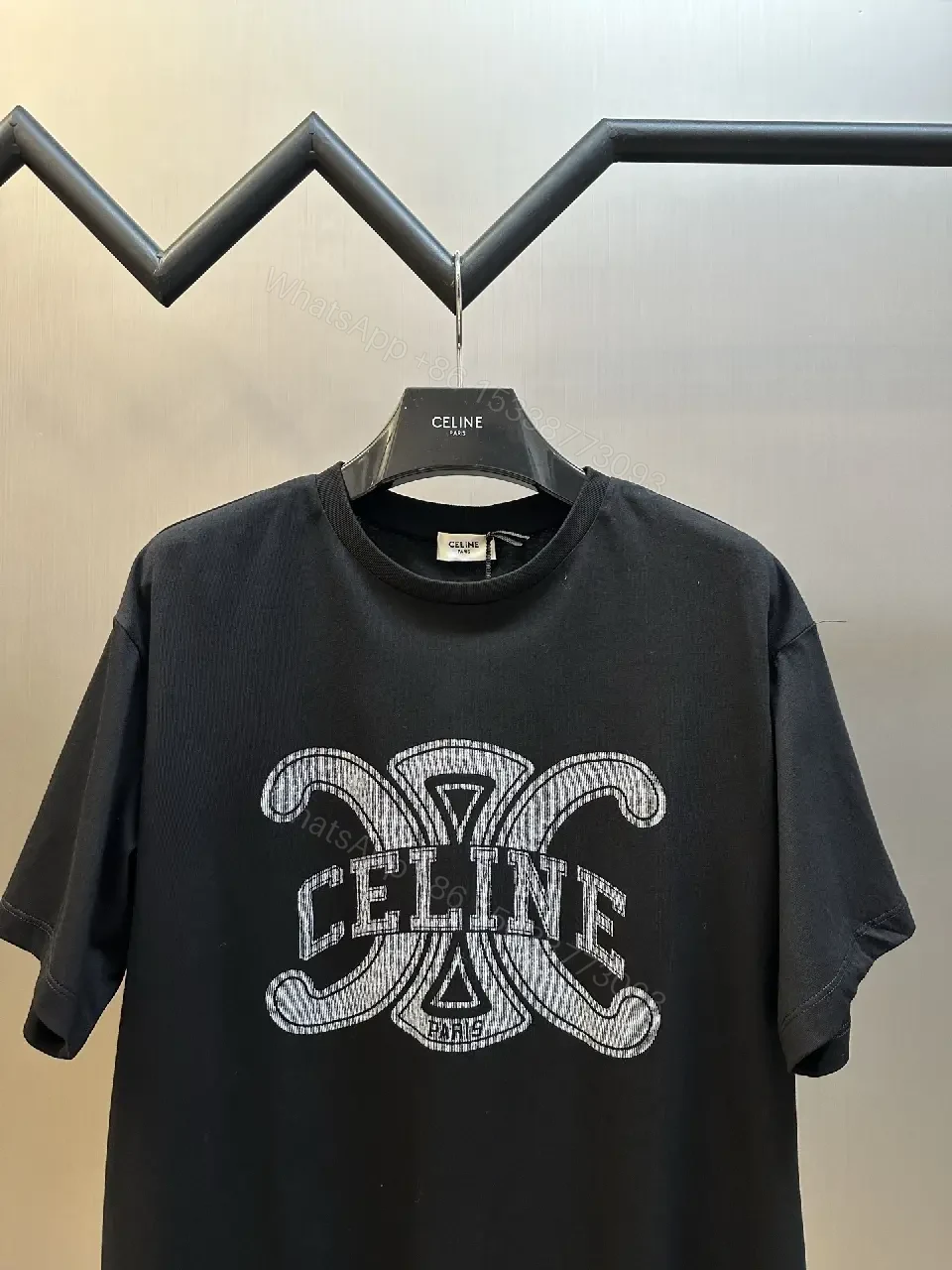 View 2 of Bold Graphic Tee – Luxe Streetwear Logo Essential