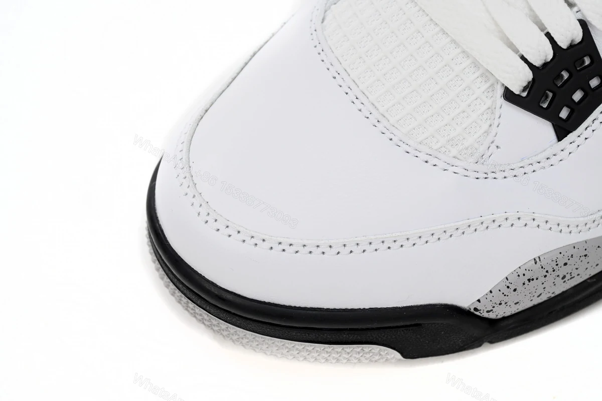 View 8 of Air Jordan 4 Retro White Cement 840606-192(Best Quality)