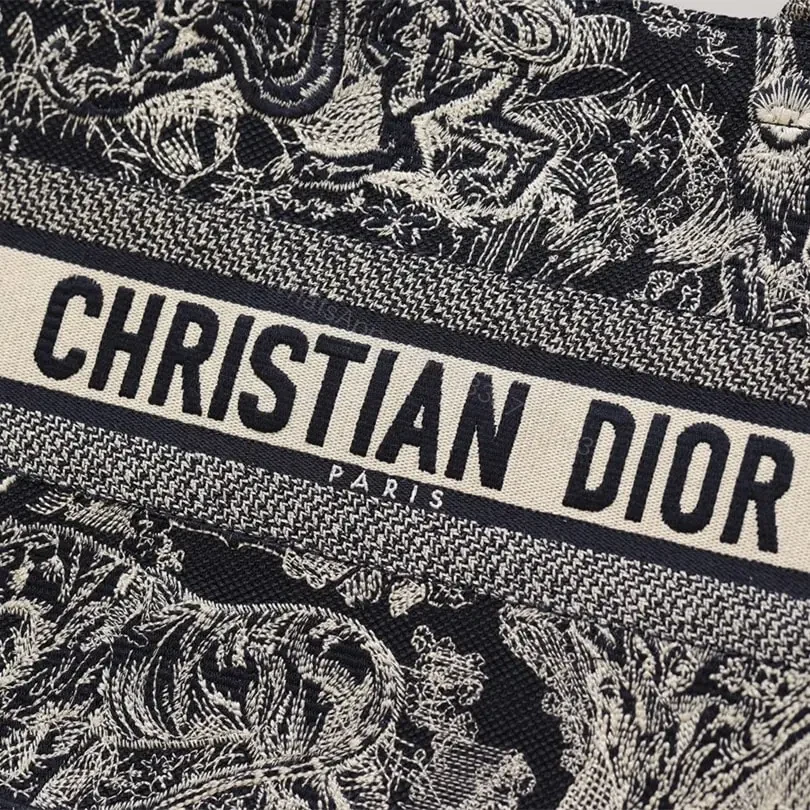 View 6 of 高仿Dior*BookTote系列藍色茹伊手袋M免檢版