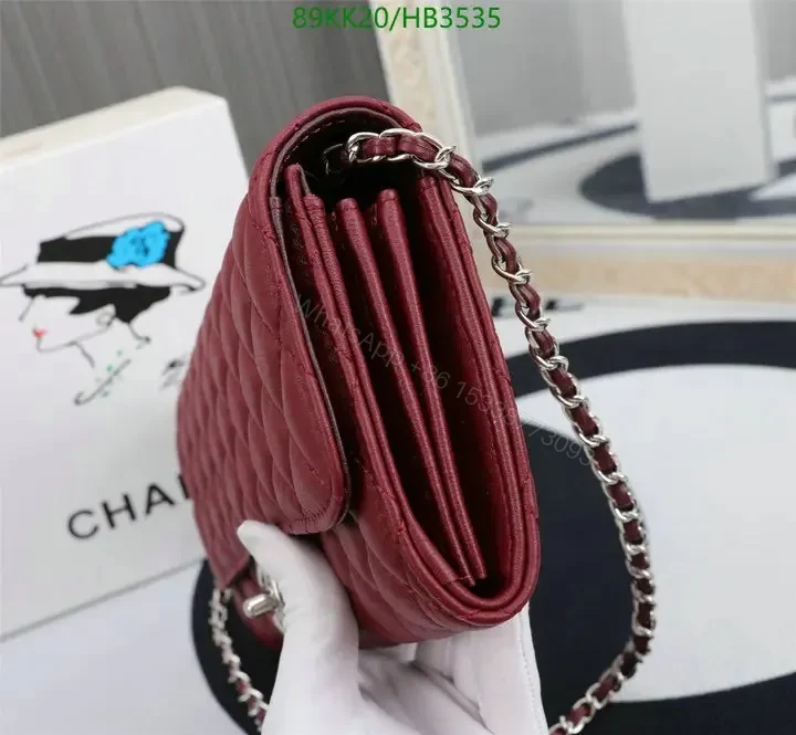 View 3 of Chanel Classic Flap Quilted Leather Shoulder Bag AAAA+ RC98234