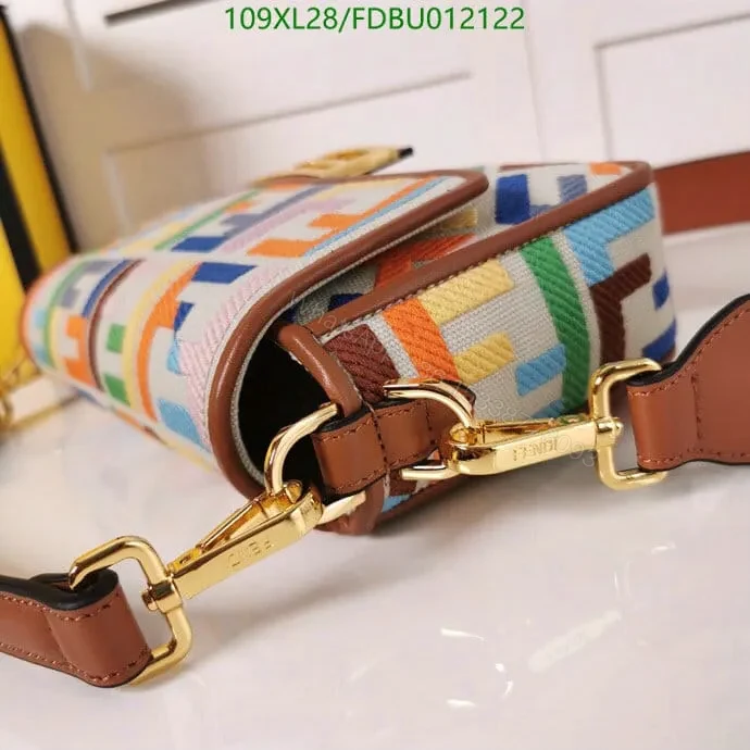 View 14 of Fendi Knockoff Baguette Bag in Premium Canvas BG41895