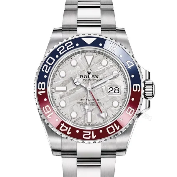 Replica Rolex GMT-Master II Meteorite Dial 126719BLRO “Superman” — view 1