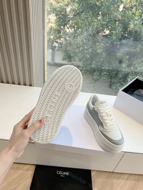 View 4 of Chic White Leather Sneakers - Premium Comfort, Designer Inspired