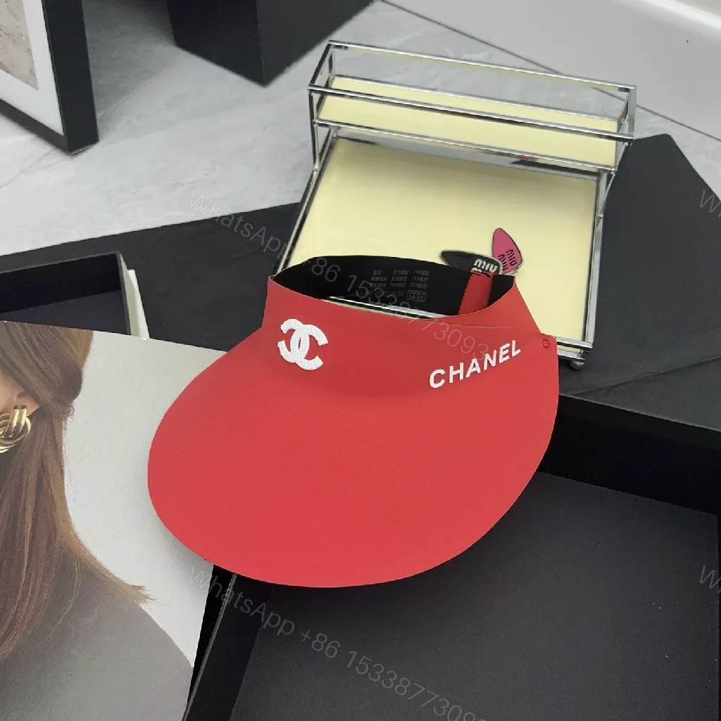View 9 of Bold Visor Cap: Signature Chanel Accent, All-Season Comfort