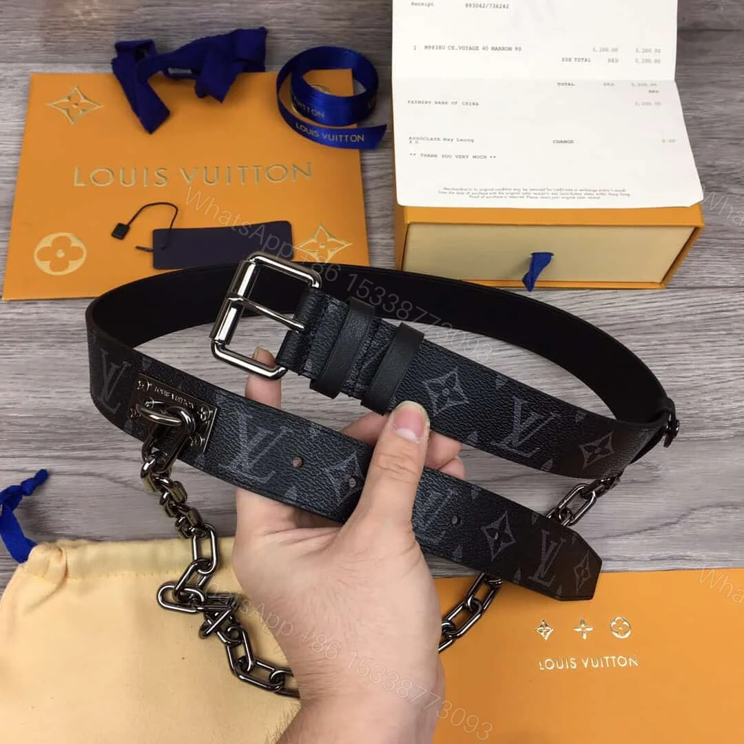 View 2 of SIGNATURE CHAIN 35MM BELT – B100