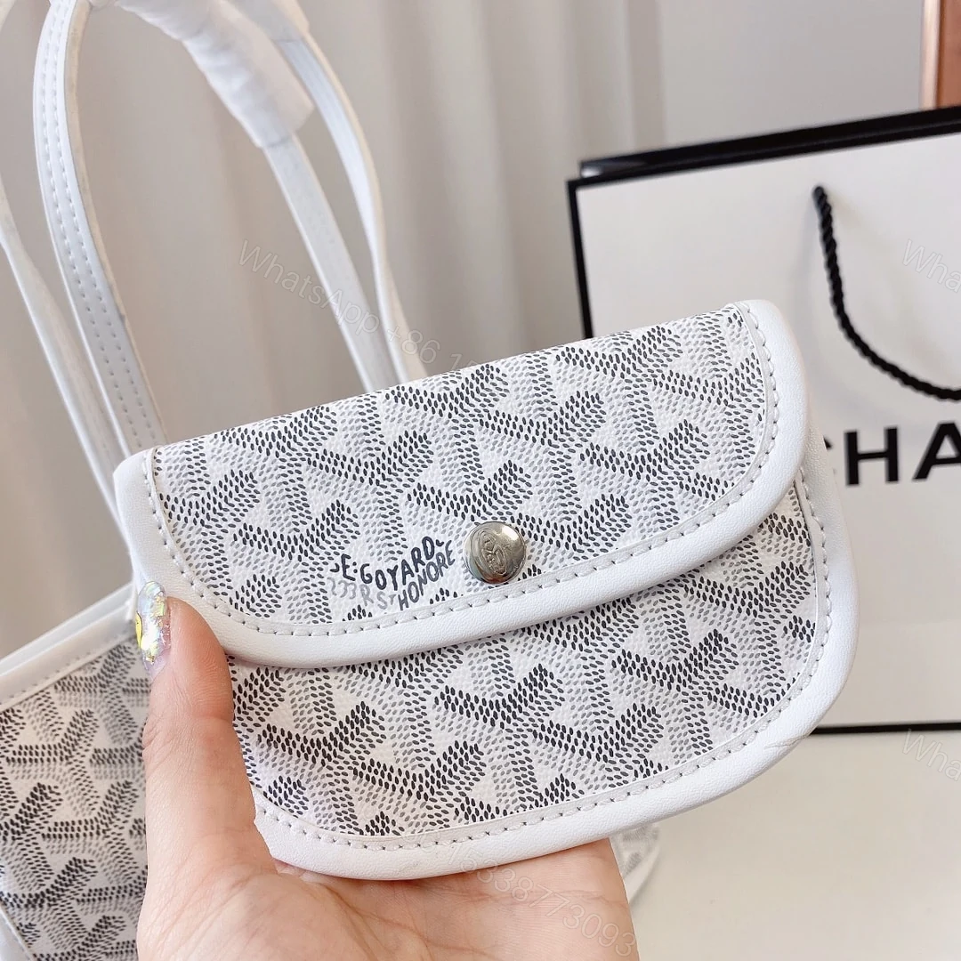 View 7 of GOYARD ANJOU MINI BAG WHITE 21CM ANJOUSMINCG50TY50P