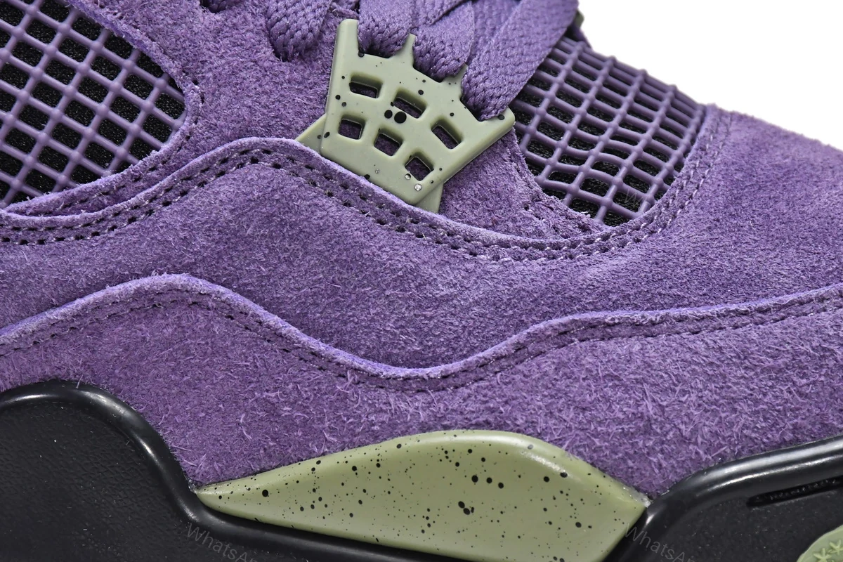 View 5 of Air Jordan 4 Retro Canyon Purple AQ9129-500