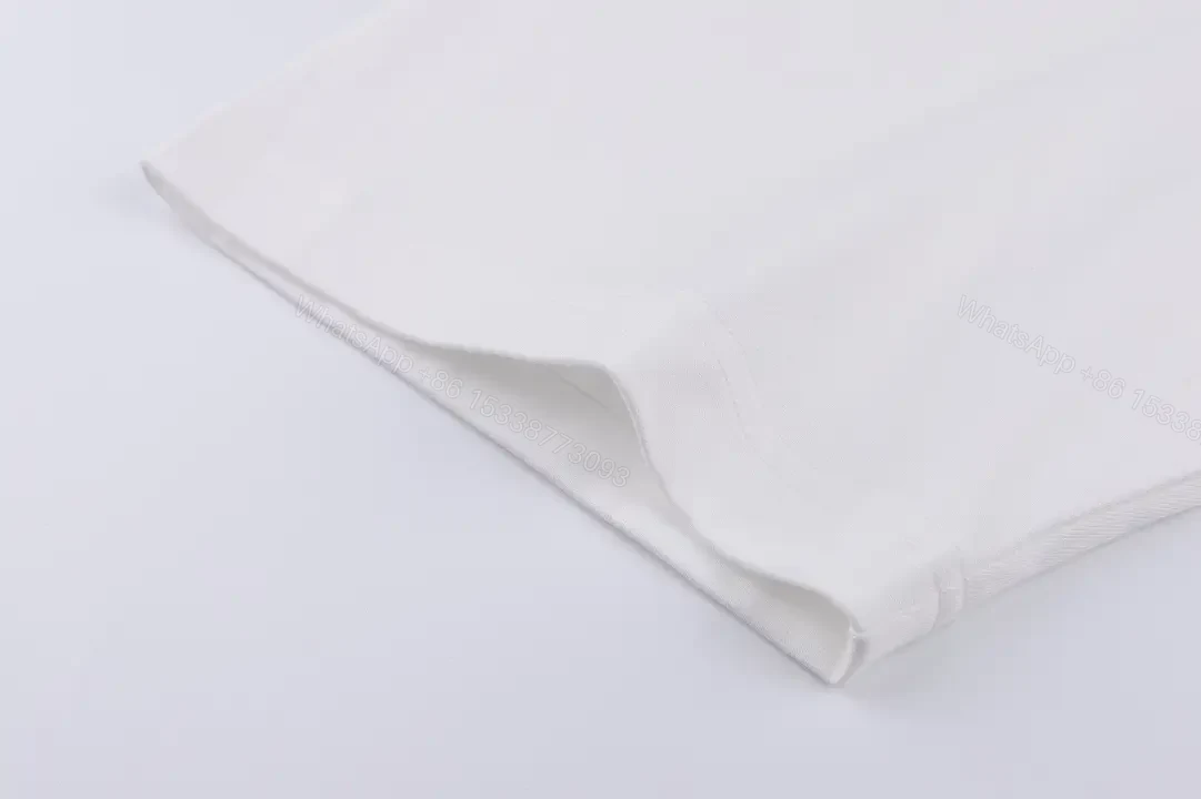 View 5 of Graphic Cotton Crewneck Tee: Modern Minimalist Graphic Detail
