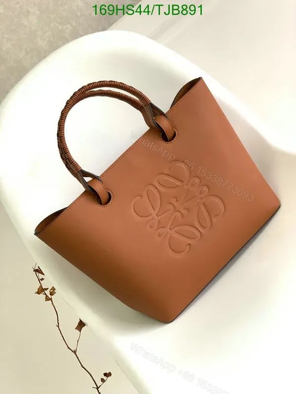 View 39 of Loewe Small Anagram Tote in Brown Classic Cowhide 011830