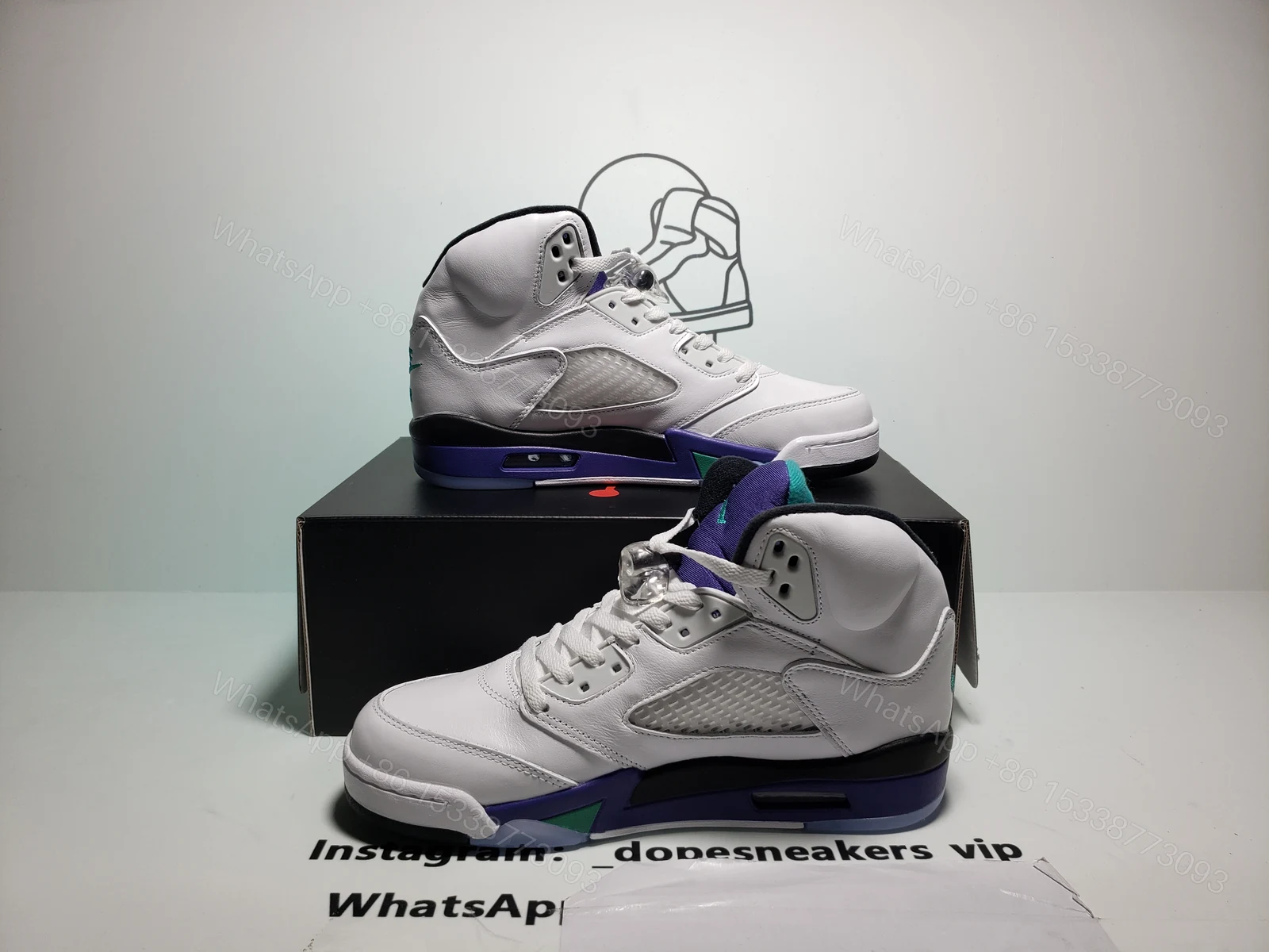 View 14 of Air Jordan 5 Retro 'Grape' 2025 HQ7978-100