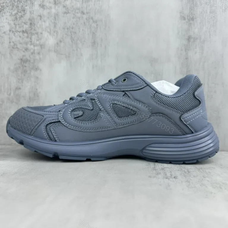 View 5 of Dior Low-Profile Runner: Luxe Textured Comfort Sneaker